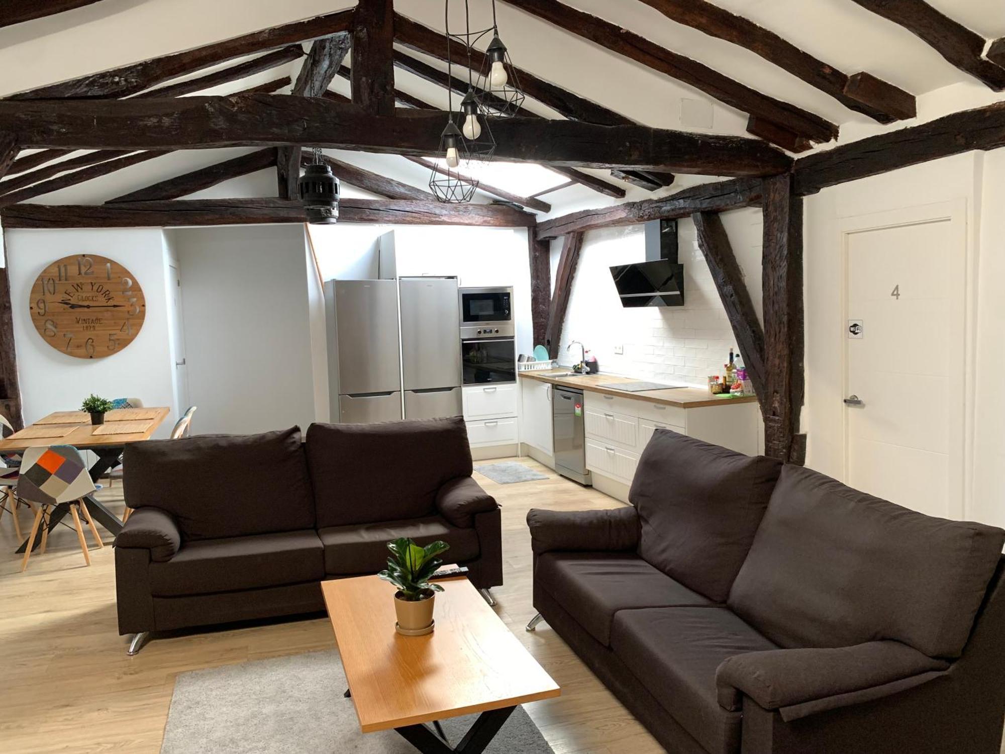 Precioso Atico En Casco Viejo Appartement Bilbao Buitenkant foto